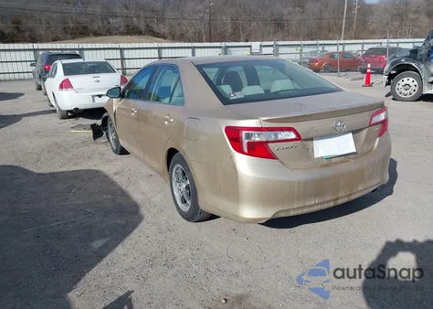 2012 Toyota Camry Le из США, поврежденный, VIN 4T1BF1FK3CU007863